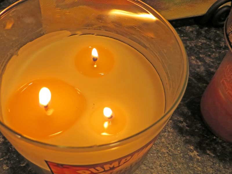 نکات شمع سازی و غرق شدن فیتیله در شمع