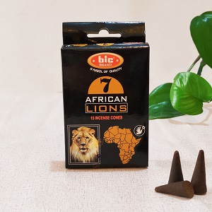 عود مخروطی 7 شیر آفریقایی